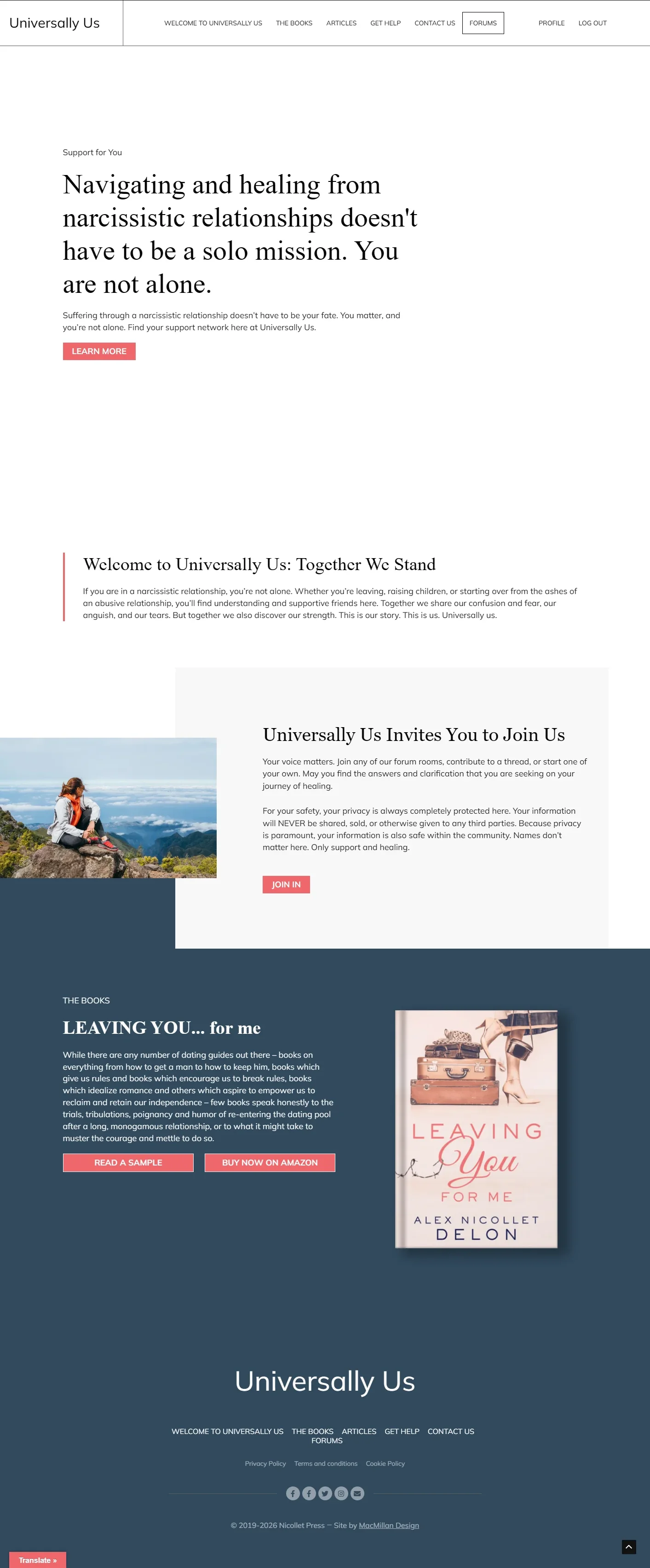 Universally Us — before